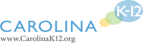 Image of the logo for Carolina K-12 and link to Durham's Hayti Community: Urban Renewal or Urban Removal? Lesson Plan from Carolina K-12, Grade 8.