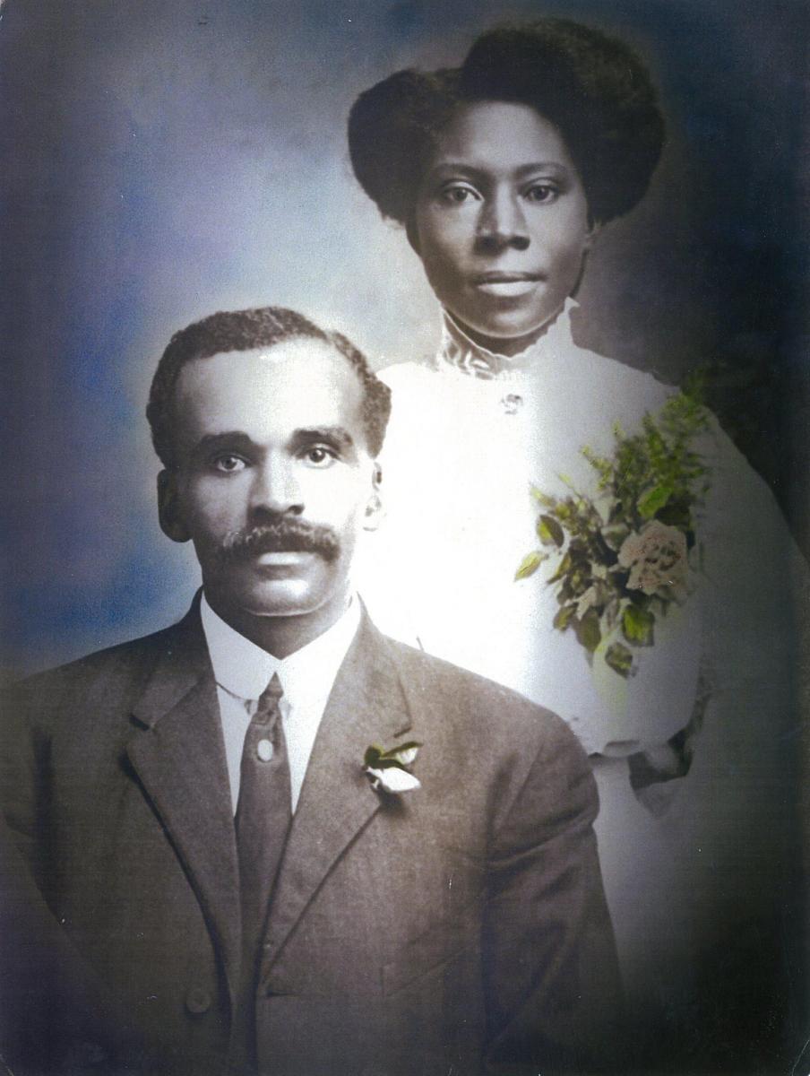 John Wray and wife Annie Bell Harris were married in 1909. Photo courtesy of North Carolina A&T University Archives and Special Collections. 