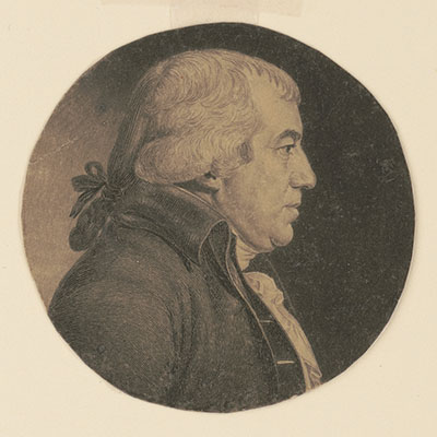 Engraving of James Iredell completed circa 1798. Image courtesy of Library of Congress.