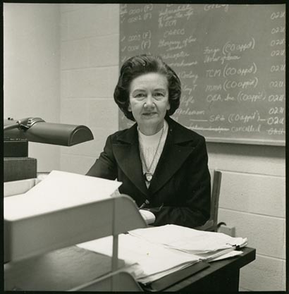 Photograph of Grace Collins Boddie, 1970. Imaged provided by Duke Law Magazine. The photograph appeared in the Fall 1997 issue. Used by permission. 