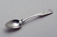 "Spoon by John Vogler." Image available from the NC Museum of History. 