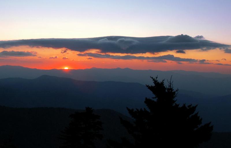 Sunrise from Clingmans Dome Sunrise from Clingmans Dome