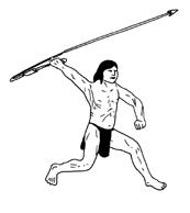 <img typeof="foaf:Image" src="http://statelibrarync.org/learnnc/sites/default/files/images/Atlatl2.jpg" width="173" height="194" alt="Hunter using an atlatl" title="Hunter using an atlatl" />