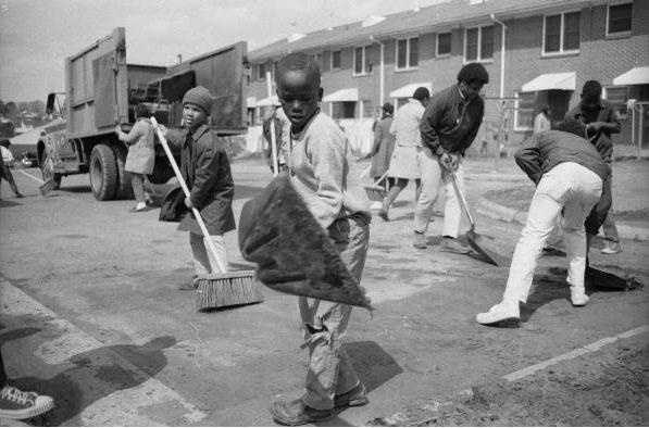 McDougal Terrace clean-up campaign