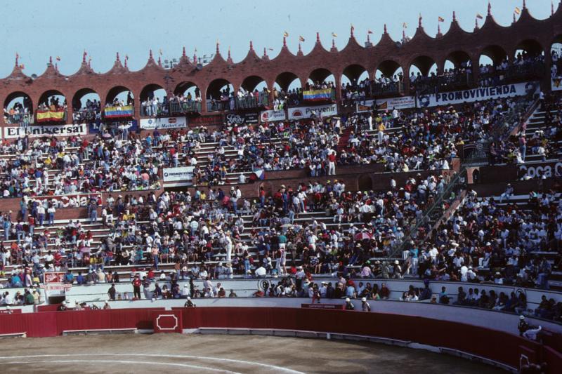 <img typeof="foaf:Image" src="http://statelibrarync.org/learnnc/sites/default/files/images/ecuador_060.jpg" width="1024" height="682" alt="Spectators at a bullfight in Cartagena, Colombia " title="Spectators at a bullfight in Cartagena, Colombia " /> <img typeof="foaf:Image" src="http://statelibrarync.org/learnnc/sites/default/files/images/ecuador_060.jpg" width="1024" height="682" alt="Spectators at a bullfight in Cartagena, Colombia " title="Spectators at a bullfight in Cartagena, Colombia " />
