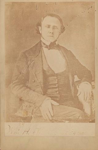 Portrait of William Holland Thomas, adopted son of Cherokee Chief Yonaguska, taken in 1858. Portrait of William Holland Thomas, adopted son of Cherokee Chief Yonaguska, taken in 1858.