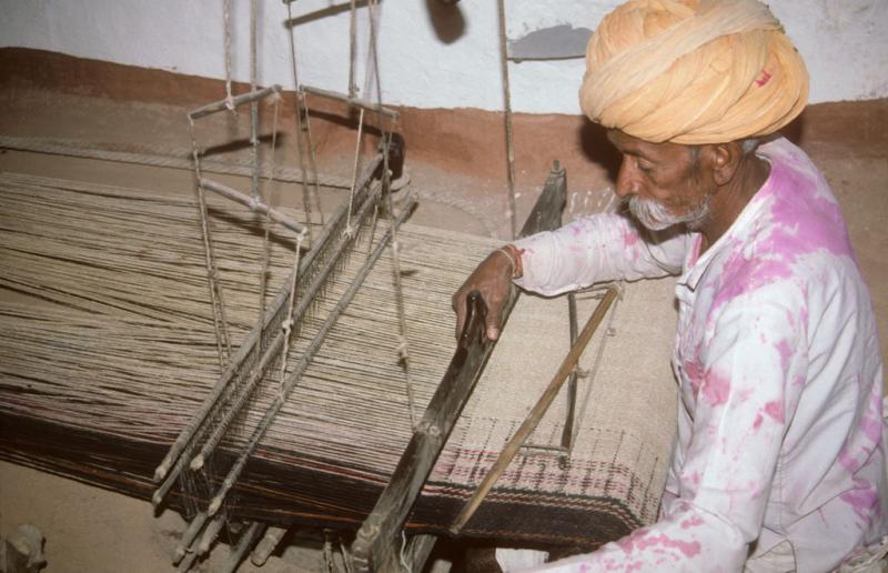 <img typeof="foaf:Image" src="http://statelibrarync.org/learnnc/sites/default/files/images/india_141.jpg" width="1024" height="661" alt="A weaver near Jodhpur, India" title="A weaver near Jodhpur, India" />