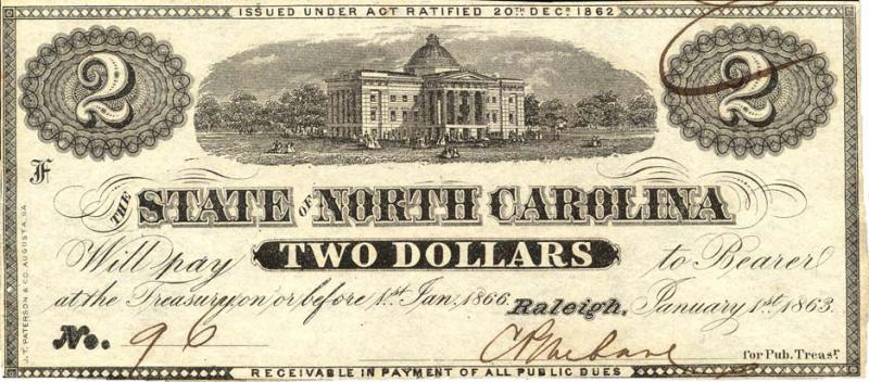 <img typeof="foaf:Image" src="http://statelibrarync.org/learnnc/sites/default/files/images/nc1863-2_at_150.jpg" width="937" height="412" alt="North Carolina two-dollar note, 1863" title="North Carolina two-dollar note, 1863" />