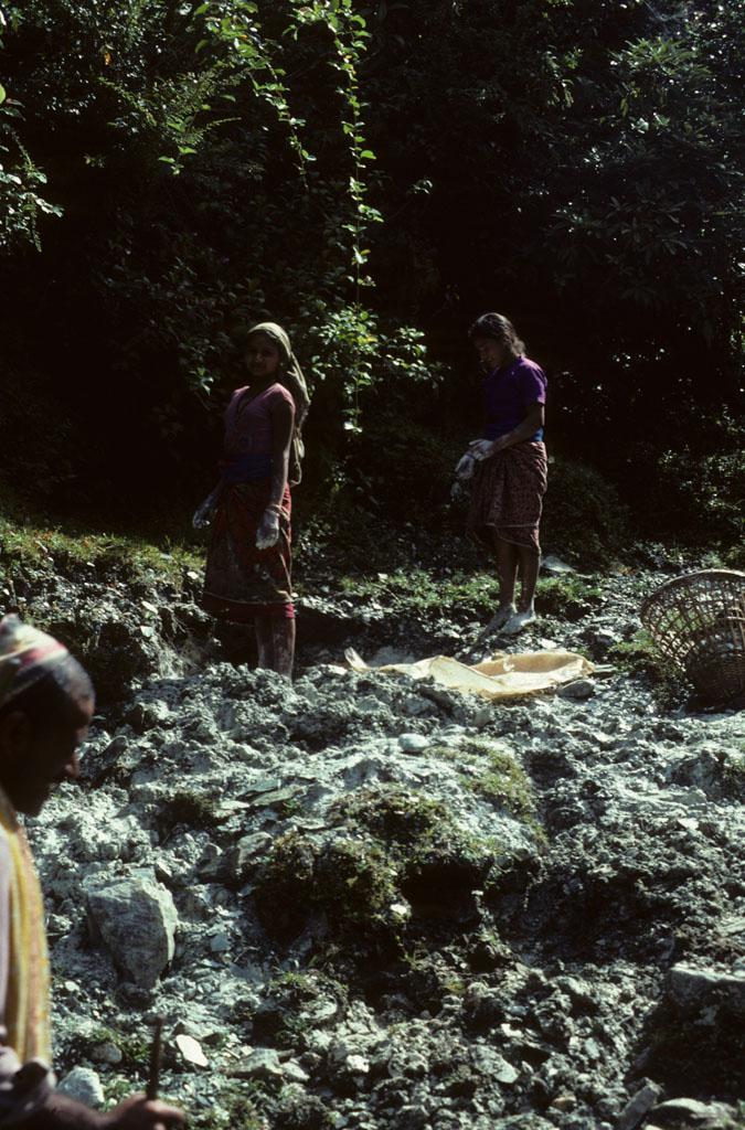 <img typeof="foaf:Image" src="http://statelibrarync.org/learnnc/sites/default/files/images/nepal_051.jpg" width="675" height="1024" alt="Two women digging out limestone dust for white-washing" title="Two women digging out limestone dust for white-washing" />