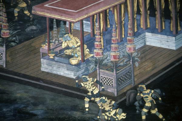 <img typeof="foaf:Image" src="http://statelibrarync.org/learnnc/sites/default/files/images/thai_rama_146.jpg" width="600" height="400" alt="Ravana prepares poison spear " title="Ravana prepares poison spear" /> <img typeof="foaf:Image" src="http://statelibrarync.org/learnnc/sites/default/files/images/thai_rama_146.jpg" width="600" height="400" alt="Ravana prepares poison spear " title="Ravana prepares poison spear" />