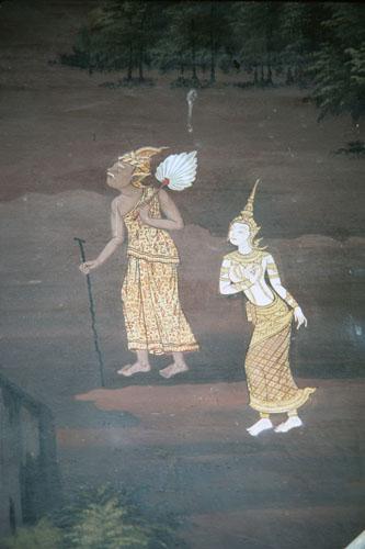 <img typeof="foaf:Image" src="http://statelibrarync.org/learnnc/sites/default/files/images/thai_rama_193.jpg" width="333" height="500" alt="Sita walks with hermit" title="Sita walks with hermit " />