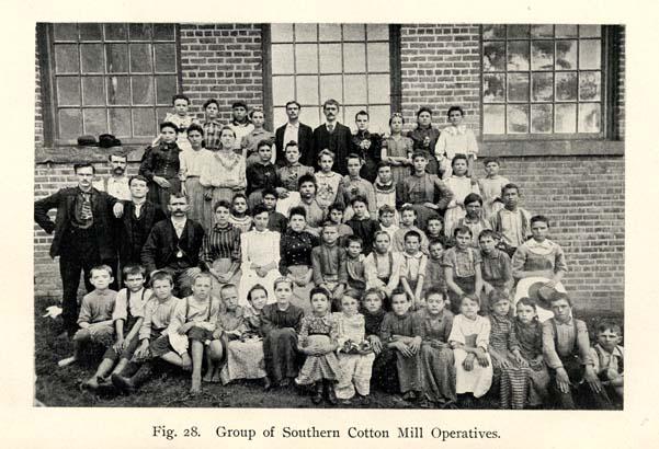 Cotton mill workers, c. 1899