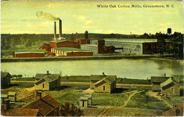 White Oak Cotton Mills (postcard)