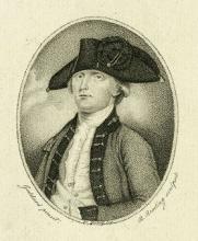 Circa 18th century illustration of Edmund Fanning, created after he left North Carolina to relocate in Nova Scotia. From the The Miriam and Ira D. Wallach Division of Art, Prints and Photographs, New York Public Library.