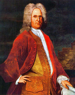 Portrait of Governor Alexander Spotswood of Virginia by Charles Bridges, 1736. Image from Wikimedia Commons.