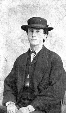 John Daniel Kerr, Sr., of New Hanover County, was elected captain of Company B, Seventh Battalion N.C. Junior Reserves, in June 1864 at age 18 c.late 1860's, photo by C. M. Van Orsdell. Image courtesy of the North Carolina Office of Archives and History, call #:N_95_4_8. 