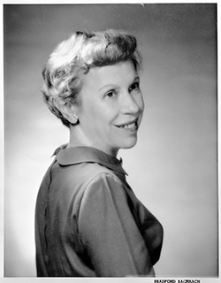 Helen Smith Bevington (1906-2001). Image courtesy of the State Archives of North Carolina, call no. N_65_9_8 . 