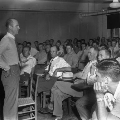 Farm and Home Week Meeting, 1947. North Carolina Cooperative Extension Service, NCSU University Archives Photographs. 