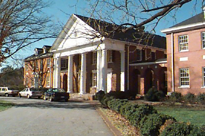 Buffalo Church, Greensboro. Image courtesy of NC Historical Markers (J-33), North Carolina Office of Archives & History. 