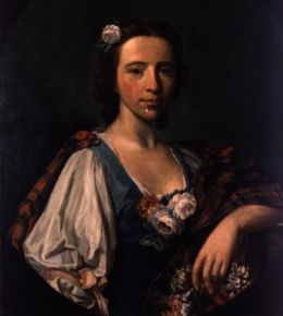 Flora MacDonald; painting by Allan Ramsay. From the NC Museum of History.  Used courtesy of the NC Department of Cultural Resources. 