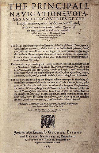 Hakluyt title page