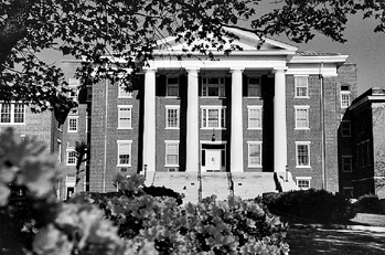 Main Building, Louisburg College. Photograph courtesy Publications and Media Relations, Louisburg College.