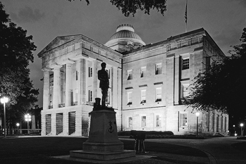 The North Carolina State Capitol. Photograph courtesy of North Carolina Division of Tourism, Film, and Sports Development.