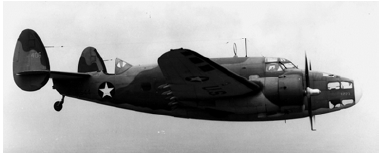 A-29 bomber planes like this one began to help watch over ships off the Tar Heel coast because of the Uboat threat.