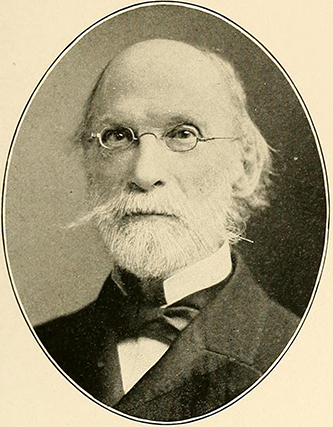 A photograph of Nathaniel Hill Burgwin published in 1901. Image from the Internet Archive.