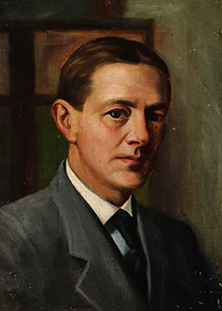 Self-portrait of Jacques Busbee, 1930. Image from the North Carolina Museum of History.