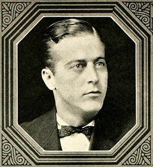A photograph of Theron Lamar Caudle from the 1926 Wake Forest College yearbook. Image from the Internet Archive.