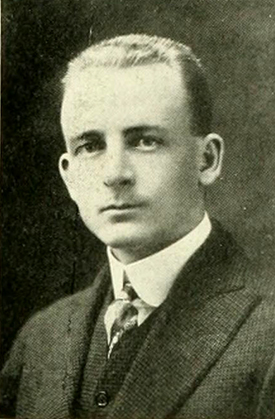 A photograph of Lenoir Chambers from the 1914 University of North Carolina yearbook. Image from the Internet Archive.