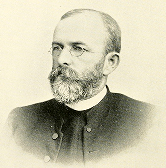 A photograph of Joseph Blount Cheshire, Jr., circa 1893. Image from Archive.org.
