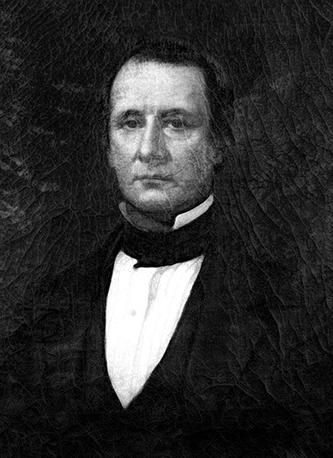 A photograph of a portrait of Josiah Collins, III. Image from the State Archives of North Carolina.
