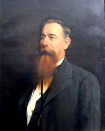 A portrait of Charles Alston Cook attributed to Jacques Busbee. Image from the North Carolina Museum of History.