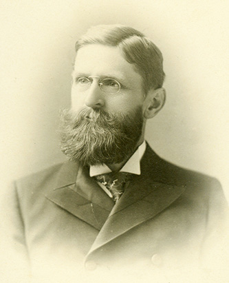 A photograph of John Franklin Crowell circa 1897. Image from the Duke University Archives on Flickr.