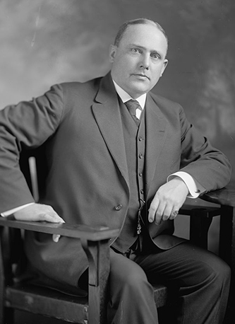 A photograph of Joseph Dixon Moore, taken sometime after 1905. Image from the Library of Congress.