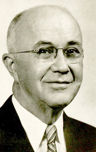 A photograph of the Rev. James Lineberry Jenkins published in 1952. Image from the Internet Archive.