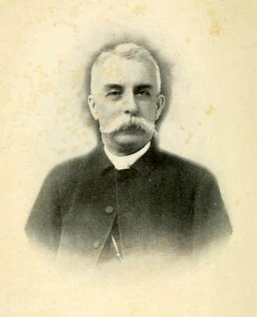 Portrait of William Sterling Lacy, unknown date. From <i>William Sterling Lacy: Memorial Addresses, Sermons,</i> published 1900, Presbyterian Committee on Publication, Richmond, Virginia.  Presented on Archive.org. 