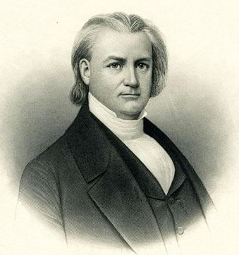 Engraving of Charles Manly. Image from the North Carolina Museum of History.