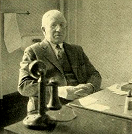 Dr. Isaac Hall Manning from the 1933 UNC-CH yearbook. Image from the University of North Carolina at Chapel Hill.