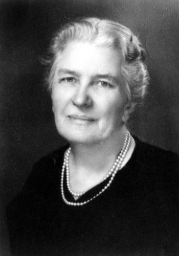 Black and white portrait of Jane S. McKimmon, circa 1950.  Item 0226595, University Archives Photographs, Special Collections Research Center at North Carolina State University Libraries.  Used by permission. 