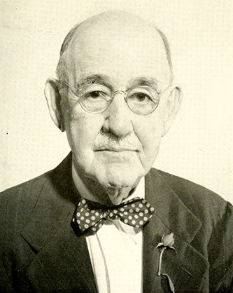 A photograph of John Alexander Oates published in 1958. Image from the Internet Archive.