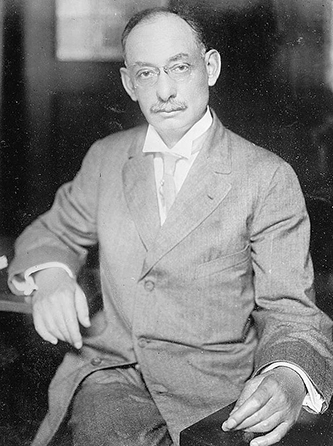 A photograph of Walter Hines Page, circa 1910-1915. Image from the Library of Congress.