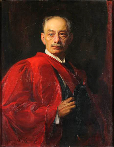A painting of Walter Page Hines by Philip De Lazlo. Image from the North Carolina Museum of History.