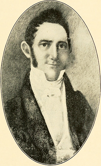 Photograph of a portrait of General Thomas Gilchrist Polk. Image from Archive.org.