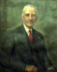 A portrait of Edwin McNeil Poteat. Image from Furman University.