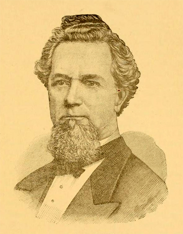 Portrait of W. H. Rhodes, from Samuel Houston Dixon's <i>The Poets and Poetry of Texas,</i> p. 246-247, published 1885 by Sam H. Dixon & Co., Publishers, Austin, Texas.  Presented on Archive.org. 
