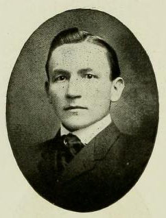 Image of Judge Buxton Robertson, from the Yackety Yack, [p.30], published 1905 by Chapel Hill, Publications Board of the University of North Carolina at Chapel Hill. Presented on Digital NC.