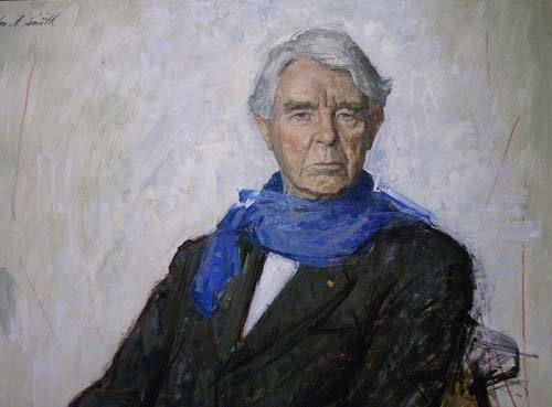 Portrait of Carl August Sandburg. Photo is courtsey from Flickr.